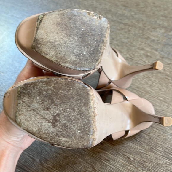 YSL tribute Yves Saint Laurent nude patent leather sz 36 - Picture 15 of 15